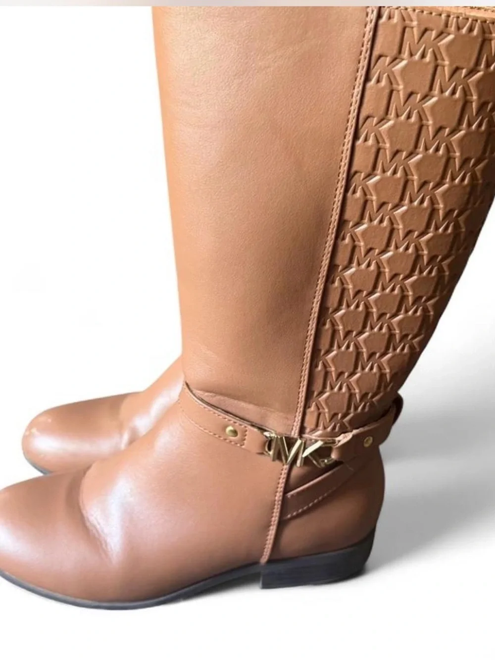 Michael kors girls youth  Tan Mid-Calf Riding Boots size 2